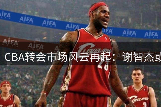 CBA转会市场风云再起：谢智杰或成多队争夺焦点 广东男篮补强良机？